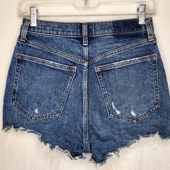 Abercrombie & Fitch Ultra High Rise Mom Shorts Size 26 - Picture 3 of 4